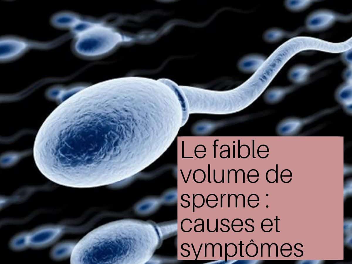Le Faible Volume De Sperme Causes Et Symptômes » Édition 2021